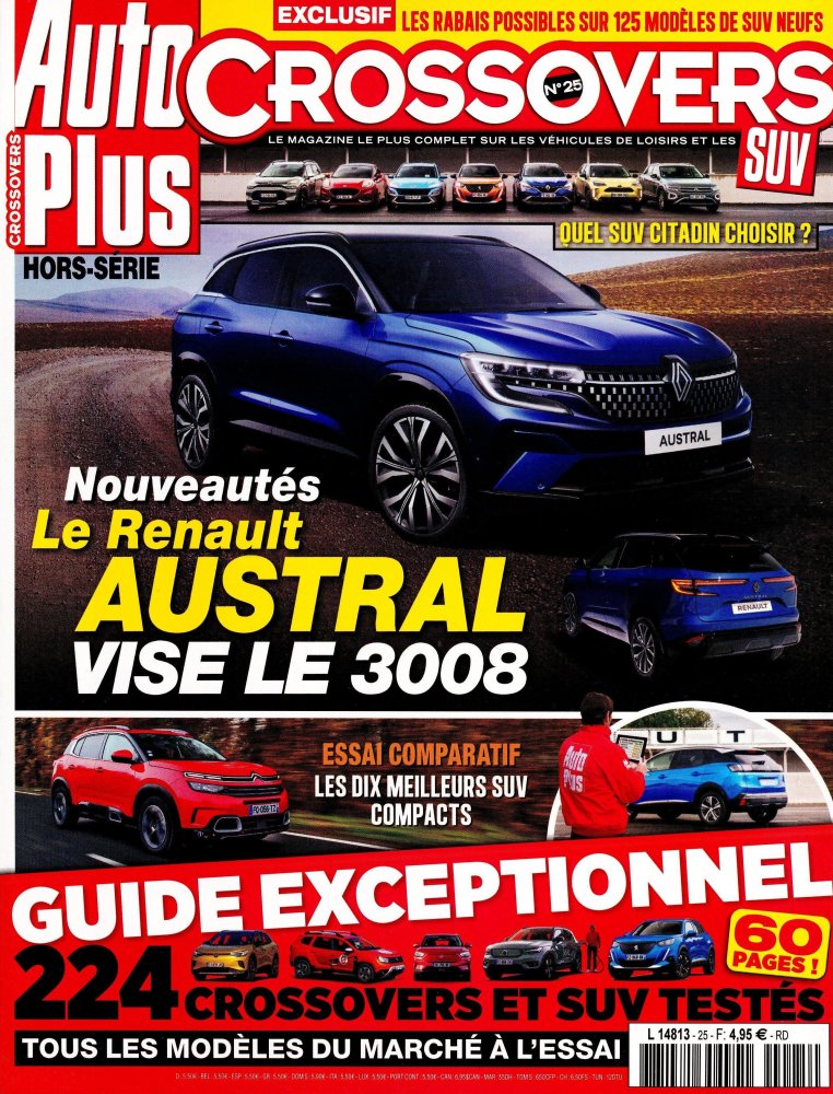 Magazine Auto Plus Crossovers Suv Vendu Au Num Ro