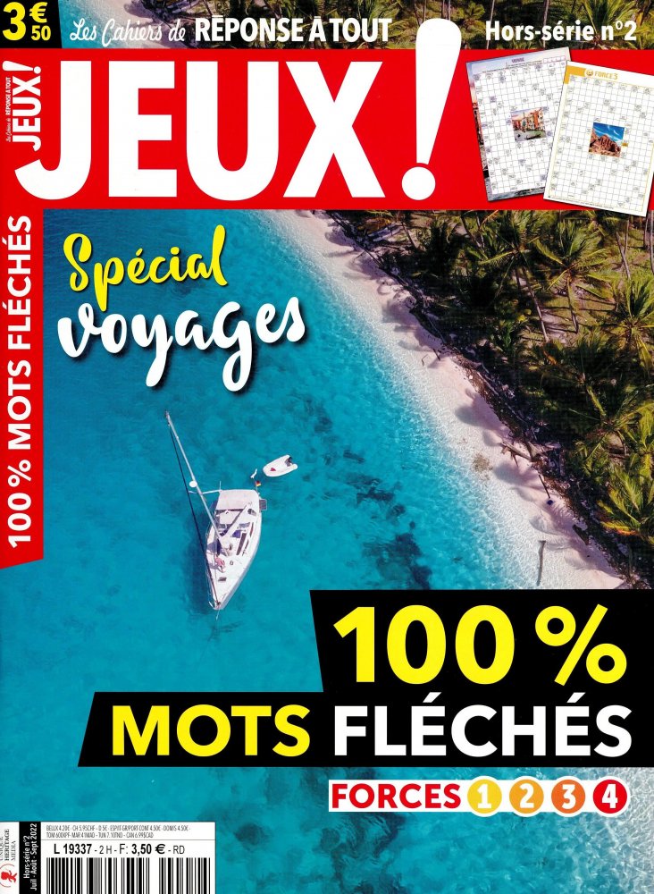 Magazine Les Cahiers De R Ponse Tout Jeux Vendu Au Num Ro