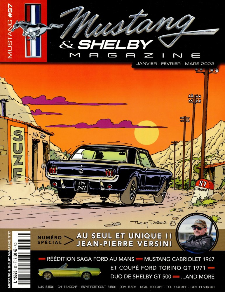 magazine Mustang & Shelby Magazine vendu au numéro