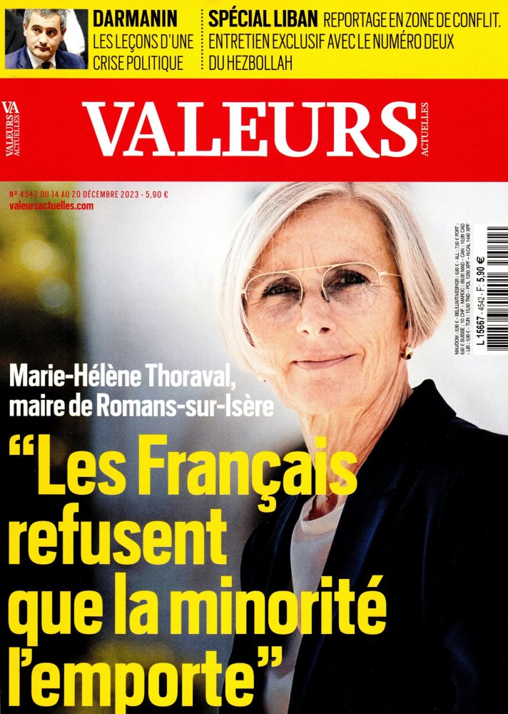 Abonnement Magazine Valeurs Actuelles Info Presse