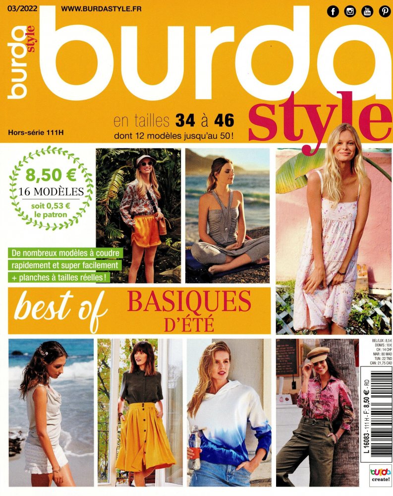 Magazine Burda Style Hors-série Vendu Au Numéro